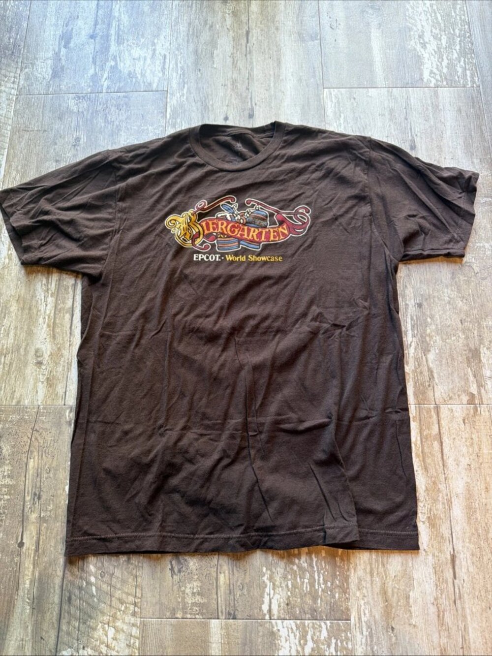 DISNEY PARKS Biergarten Zicke Zacke Hoi Hoi Hoi T-Shirt Adult XL